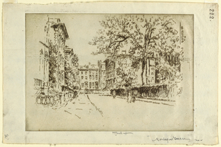 Print, Pierrepont Place, Montague Terrace