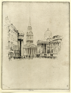 Print, Classic London, St. Martin-in-the-Fields