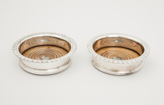 A Pair of Wine Coasters Wine Coaster