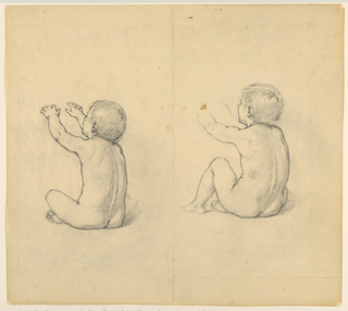 Drawing, Study for "The Beneficence of the Law," Essex County Courthouse, Newark, NJ