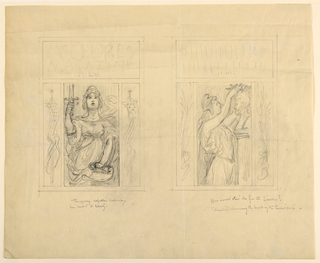 Drawing, Design for Magazine Cover