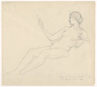 Drawing, Study for "Liberty," "The Reign of the Law," Appellate Division Court House, New York, NY