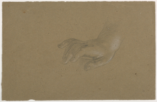 Drawing, Study of a Right Hand