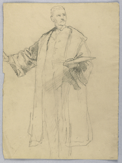 Drawing, Study for "Titian Showing