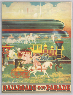 Advertisement, Book of the Pageant Railroads on Parade