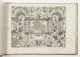 Print, Plate 17, from Grotteßco in diverßche manieren (Various Grotesques)