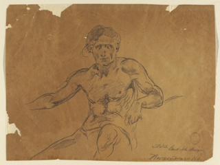 Drawing, Sketch for Bank Note Design