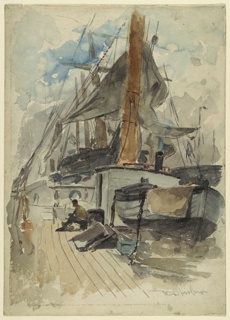 Drawing, On Board Ship