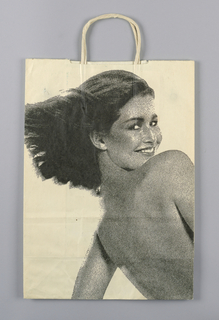Shopping Bag, Bloomingdale's: Girl with Flying Hair
