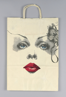 Shopping Bag, Woman's Face, Bloomingdales, New York, NY