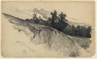 Drawing, Landscape at Hastings, New York