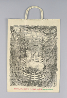 Shopping Bag, Bloomingdale's: Christmas 1970