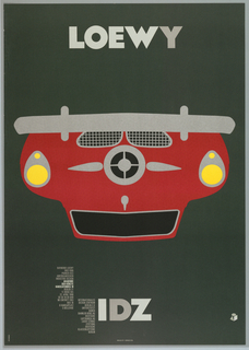 Poster, Loewy Stutebaker, IDZ, 1990