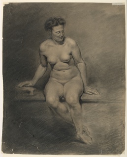 Drawing, Nude Woman