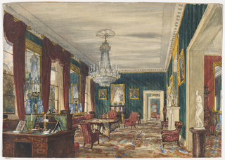 Drawing, Second Empire Salon