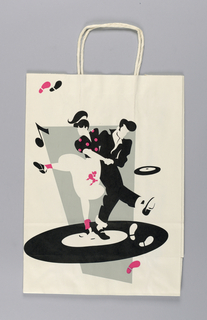 Shopping Bag, Bloomingdale's: Dancing Couple
