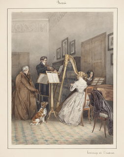 Drawing, The Music Party