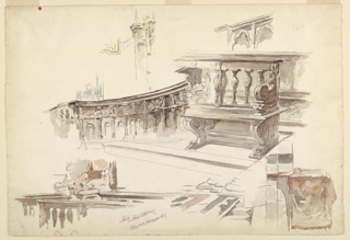 Drawing, Studies of the Siena Cathedral