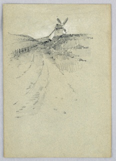 Drawing, A Windmill