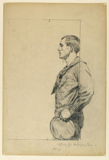 Drawing, Design for Magazine Cover