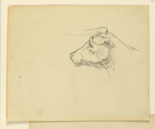 Drawing, Study for "Herding," "The Progress of Civilization: Hunting, Herding, Agriculture," State Capitol, Des Moines, IA