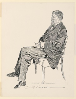 Print, George du Maurier