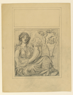 Drawing, Design for Magazine Cover