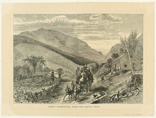 Print, Mount Washington, From the Conway Road