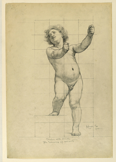 Drawing, Study for "The Sources of Wealth," Union Trust Company Building, Cleveland, OH