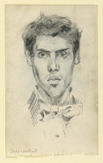 Drawing, Self-Portrait