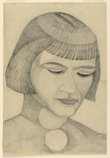 Drawing, Portrait of Marci Karasz