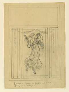 Drawing, Design for Magazine Cover