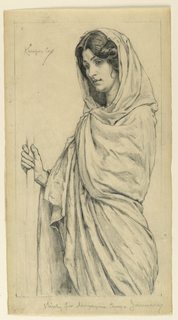 Drawing, Design for Magazine Cover