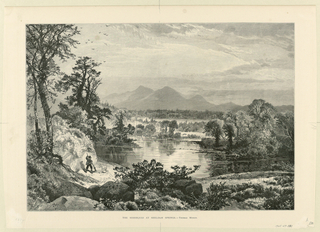 Print, The Missisquoi at Sheldon Springs