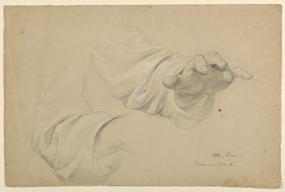 Drawing, Study for "Communion of the Sick"