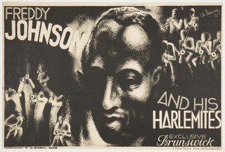Poster, Freddy Johnson and His Harlemites