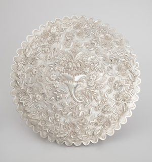 Mirror with Flowers and Horn of Plenty Mirror