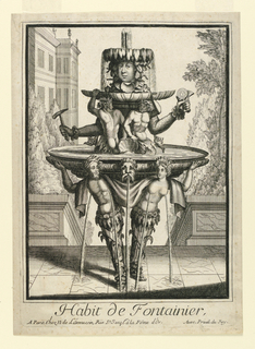 Print, Habit de Fontainier from "Habits de Métier et Professions"