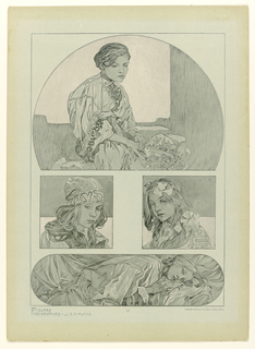 Print, Plate 20, from "Figures Decoratives"
