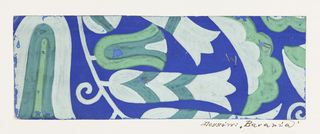 Drawing, Textile Design: Bavaria