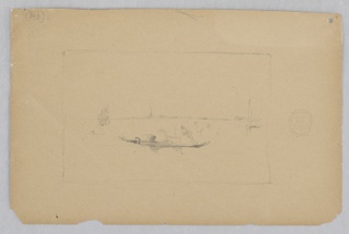 Drawing, View of Venice, Italy