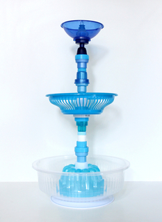 Blue Fruit Bowl, from Multiplastica Domestica collection