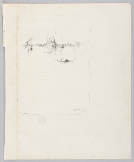 Drawing, View of Venice, Italy