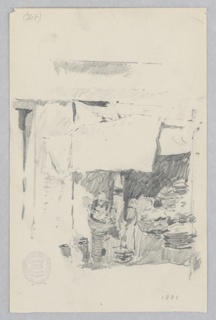 Drawing, Store front