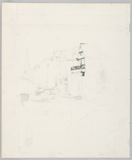 Drawing, Canal, Holland