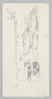 Drawing, View of Venice, Italy