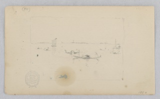 Drawing, View of Venice, Italy