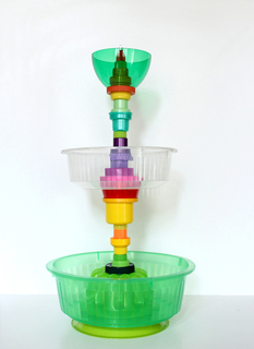 Green Fruit Bowl, from Multiplastica Domestica collection