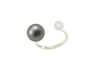 Pearl Piercing Ring, from Gold Vein Fall / Winter 2014 collection