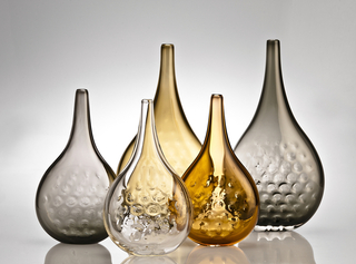 Small Gray Vase, from Pizzelle series